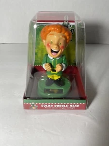 Ruz Buddy the Elf SOLAR Powered BOBBLE HEAD ELF The Movie NIP - Picture 1 of 4