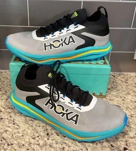 HOKA Women's Sz 9 B Zinal 2 Trail Running Shoes 1141492 Ceramic MSRP $160 NEW - Picture 1 of 7