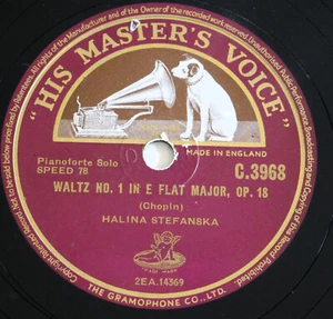 Vier 1930er 12" Shellac Schallplatten - Orchester / Klavier auf HMV 78rpm - Near Mint - Bild 1 von 7