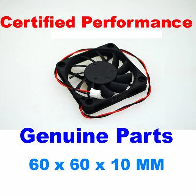 Certified Performance Delta 6010 DC12V 60x60x10mm 2Pin Cooling Fan Ball Bearing - Image 1 of 4
