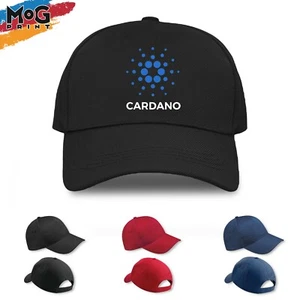 Gorra de béisbol con logotipo de Cardano ADA sombrero inversor papá regalo unisex correa ajustable - Imagen 1 de 6
