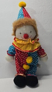 Sugar Loaf Clown red, blue & yellow 1995 16 inches tall - Plush - Picture 1 of 6