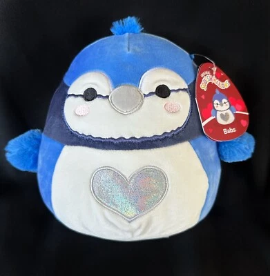 Squishmallow Kellytoy Babs The Blue Bird Plush 8" - image 1 of 3