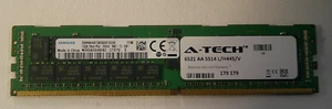 SAMSUNG 16GB (1X16GB) 2RX4 PC4-2666V DDR4 MEMORY M393A2G40EB2-CTD7Q - Picture 1 of 8