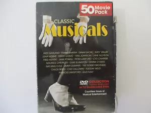 50 MOVIE PACK CLASSIC MUSICAL 12 DOUBLE SIDED BOX SET DVDs BOXED SET - Picture 1 of 3