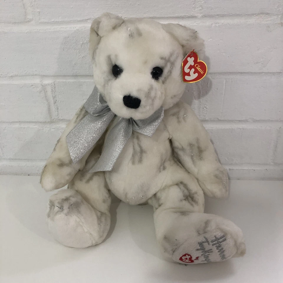 Ty Harrods Toy Kingdom Moondust Classic Soft Teddy Bear 2005 Retired Tagged - Image 1 of 4