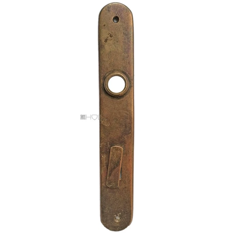 Poignée De Porte Ancienne Ronde Vienne 35x233-16x78 - Photo 1/1