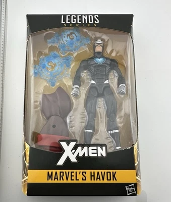 Figura de acción Hasbro Marvel Legends X-Men Havok 6" Juggernaut BAF Wave Foto 1 de 3