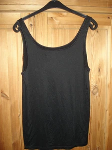 schönes Damen Top/ Trägershirt von Mey schwarz Gr.50 neuwertig Viskose/ Elasthan - Bild 1 von 7