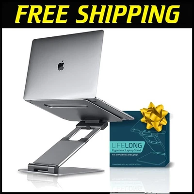 Soporte Multifuncional para Portátil - Altura Ajustable hasta 20" con Función de Enfriamiento Foto 1 de 4