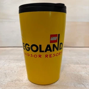 Legoland Windsor Travel Mug Travel Cup gelb schwarz Lego mit Henkel - Bild 1 von 4