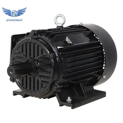 5 HP 3 Phase Electric Motor 1800 RPM 184T Frame TEFC 230/460 Volt Severe Duty - Image 1 of 4