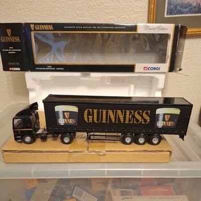 Corgi 75407 Leyland DAF Curtainside Guinness  1:50 Scale UK BUYERS ONLY (7) - Image 1 of 4
