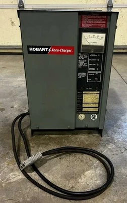 Hobart Accu-Charge 12V  Forklift Battery Charger 208/240/480V 1 Phase 48" Lead - Image 1 of 4