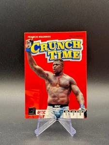 2022 Donruss UFC - Francis Ngannou 'PRESS PROOF Crunch Time' - #12 - Picture 1 of 3