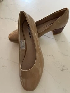 Damart nude Sparkly Heel Shoes 6 Wide BNWT - Picture 1 of 5