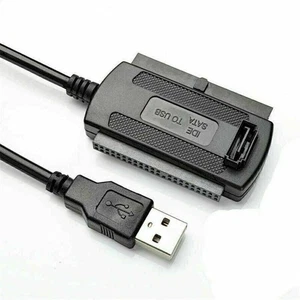 For 2.5 3.5'' Hard Drive Disk PATA/SATA/IDE To USB 2.0 Adapter Converter Cable - Afbeelding 1 van 8