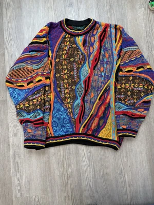 Suéter Grueso Coogi Vintage Tundra Talla Grande Canadá Color Loco/Diseño COMO NUEVO Foto 1 de 2