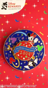 Tarjeta Visa Disney Rewards 2009: Celebrate Everyday Pin - Imagen 1 de 1