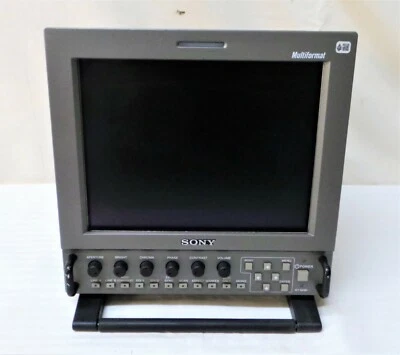 Sony LMD-9050 Color LCD Portable Video Monitor with AC Adapter Model AC-LMD9 - Image 1 of 4