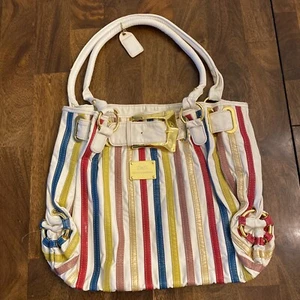Bolso de cuero y lona multicolor Dolce & Gabbana DG - Imagen 1 de 6