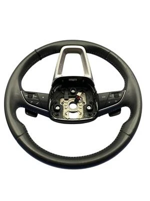 2019-2025 AUDI Q8 4MN OEM FRONT LEFT STEERING WHEEL W/ PADDLE SHIFTER *INDENT* - Image 1 of 4