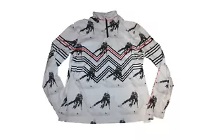 Bogner 007 Damen Ski Sweater Pullover JELINA Weiß Schwarz Größe 44 XXL Neu - Bild 1 von 6