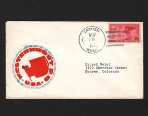 OPC 1949 Lapush Washington Western most Post Office - Picture 1 of 2