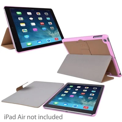Incipio Lexington Protective Leather Cover for iPad Air (Tan/Pink) MSRP $39.99  - Image 1 of 4