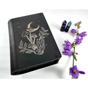 Caja de almacenamiento de cartas del tarot de brujas, caja de cartas de Oracle, soporte de baraja de brujas, joyas - Imagen 1 de 7