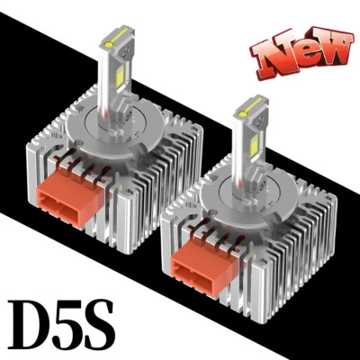 适用于 2016 - 20 雪佛兰索罗德 D5S 灯泡 LED 头灯套件 高/低 — 第 1/4 张图片