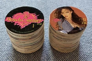Juego completo POG 1995 Benchwarmer (60) Julie STRAIN Cindy MARGOLIS Gena NOLIN - Imagen 1 de 9