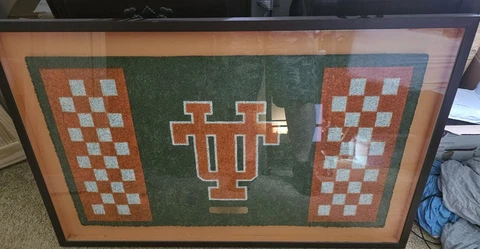 UNIVERSITY OF TENNESSEE VOLS NEYLAND STADIUM SHIELDS WATKINS FOOTBALL FIELD TURF Cover