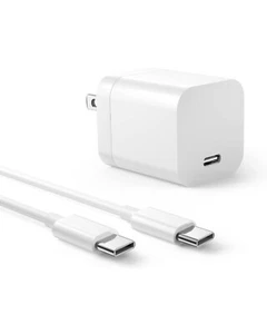 Chargeur iPhone iPad Pro、Chargeur Rapide Certifié Apple MFi 20W - Photo 1 sur 10