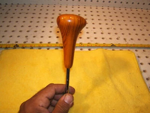 Mercedes 92-94 W140 300SE 400SE 300SD Auto Zebrano wood shifter OEM 1 Knob only - Bild 1 von 19