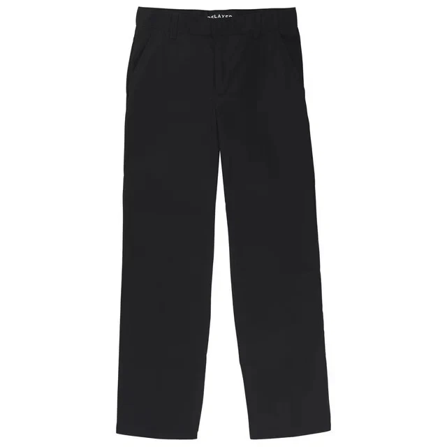 French Toast Boys School Uniform Adjustable Waist Relaxed Fit Pant 12Husky Black - Image 1 of 4