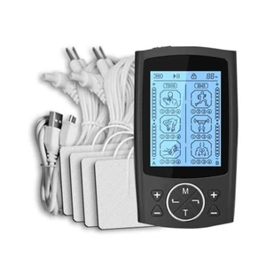 24 Modes Tens Unit Muscle Stimulator Machine Pulse Massager Therapy Pain Relief - Picture 1 of 8