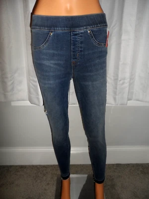 Great Spanx size PS blue denim jeggings jeans ankle women NWT - Image 1 of 4