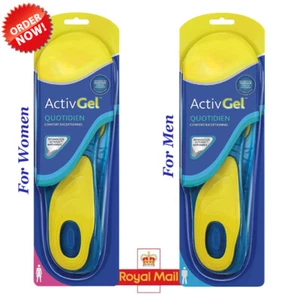 Neu ActivGel Scholl Everyday Shock Absorption Sport Einlegesohlen HerrenUK8-13 DamenUK4-8 - Bild 1 von 6