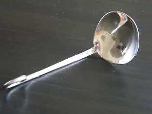 Sterling Silver Sauce Syrup Ladle Server Geoffrey Guy Bellamy England 1957 - Picture 1 of 12