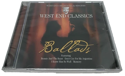 West End Classics Ballads West End Orchestra & Singers CD New and Sealed - Image 1 of 2