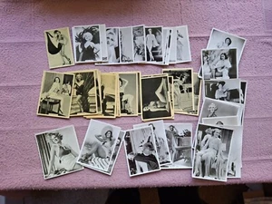 53 x CARDS ALL PHOTOGRAPHIC GLAMOUR GIRLS BEAUTIES PHILLIPS BAT etc GD - Picture 1 of 2