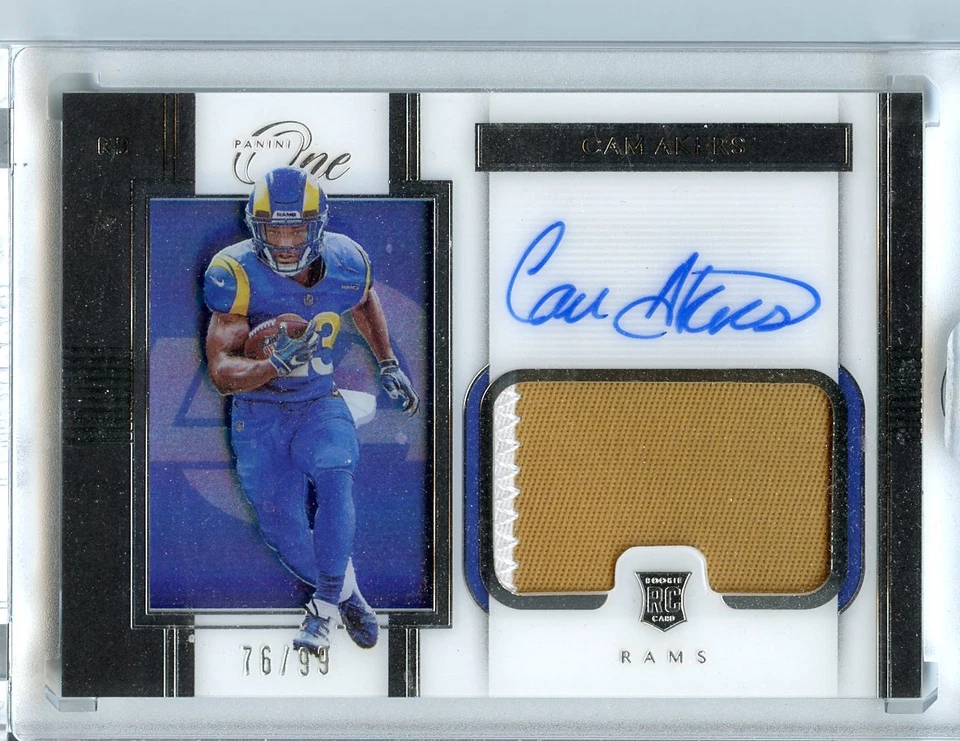 Panini One Cam Akers /99 Rookie - Image 1 of 2