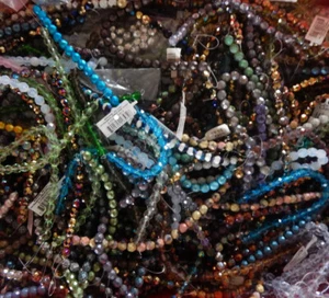 500 Beads 6mm Preciosa Firepolish Faceted Round Glass 20 random mix strands - Picture 1 of 1