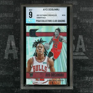 2021-22 Panini Chronicles Essentials #318 Ayo Dosunmu RC Chicago Bulls PSGA 9 - Picture 1 of 3