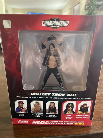 WWE Championship Collection AJ STYLES Hero Collector 6" FIGURINE Magazine New Cover