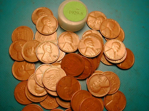 1929-S LINCOLN WHEAT CENT ROLL Cover