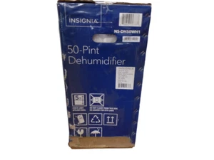 INSIGNIA-50- Pint ( NS-DH50WH1) Dehumidifier - White - Free Shipping - Picture 1 of 7
