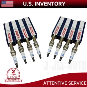 8PCS OEM Bosch Spark Plugs High Power Fit For BMW 550i 650i E71 X5 X6 ZR5TPP33 - Picture 1 of 8