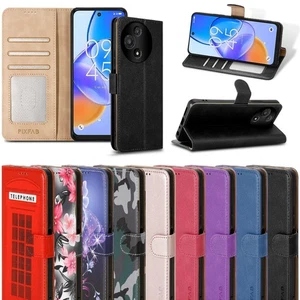 For TCL 60R 5G / 60 5G Case, Leather Wallet Flip RFID Blocking Stand Phone Cover - Picture 1 of 19